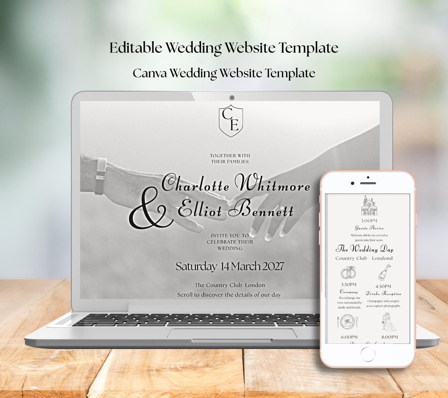 Curated Wedding Website Designs