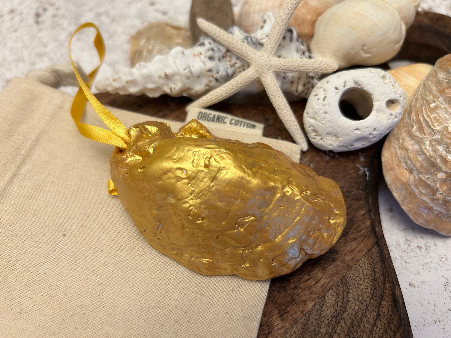 Rainbow rose oyster shell hanging decoration. Unique rise flower pride Gift. Galentine Christmas Gift. Multi coloured rose hanging gift.