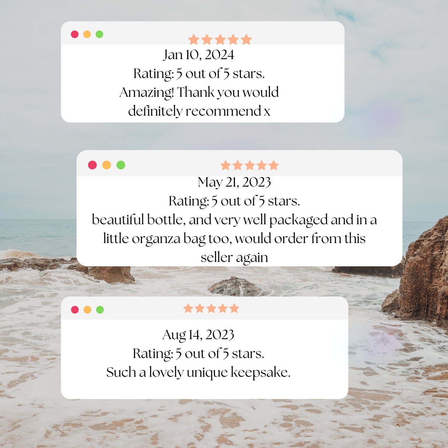 Personalised Holiday Heart Sand Bottle. Vacarion Keepsake Gift.