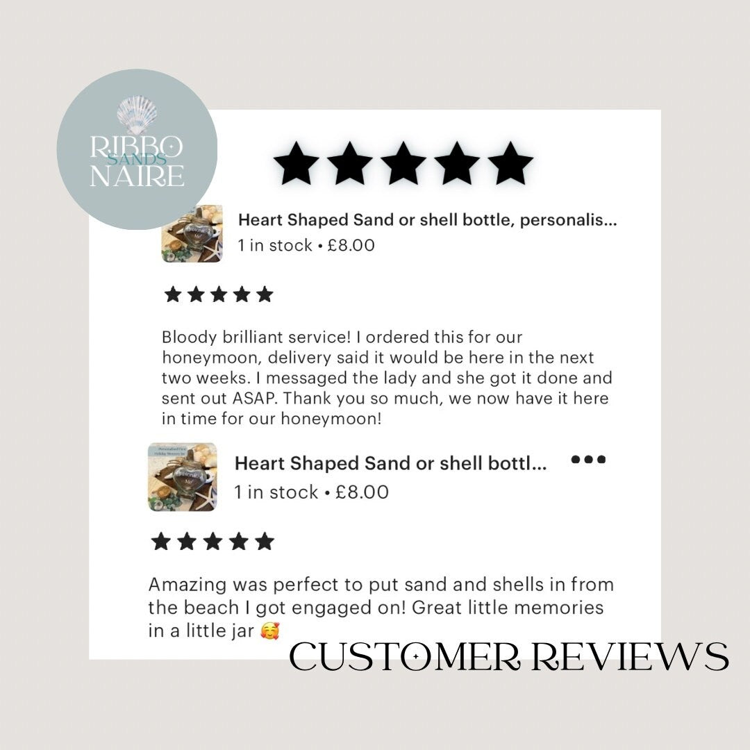 Personalised 'Reasons Why I Love You' Heart Jar Keepsake Gift. Wedding Day Gift.