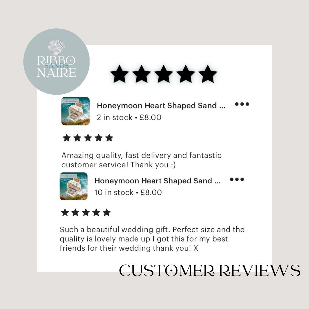 Beach Wedding Heart Sand Bottle. Personalised Honeymoon Destination Keepsake Jar.