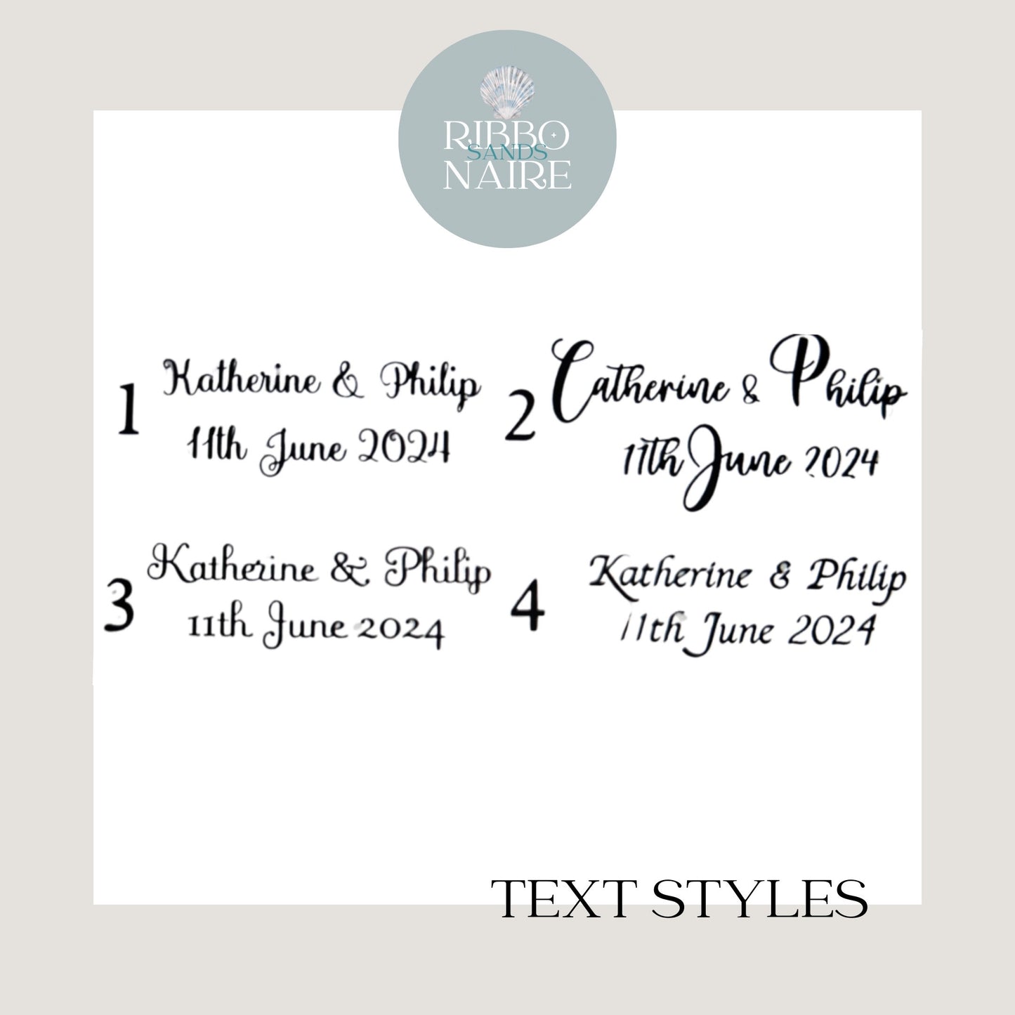 Personalised Silver Oyster Shell Cake Topper. Natural Double wedding Decor.