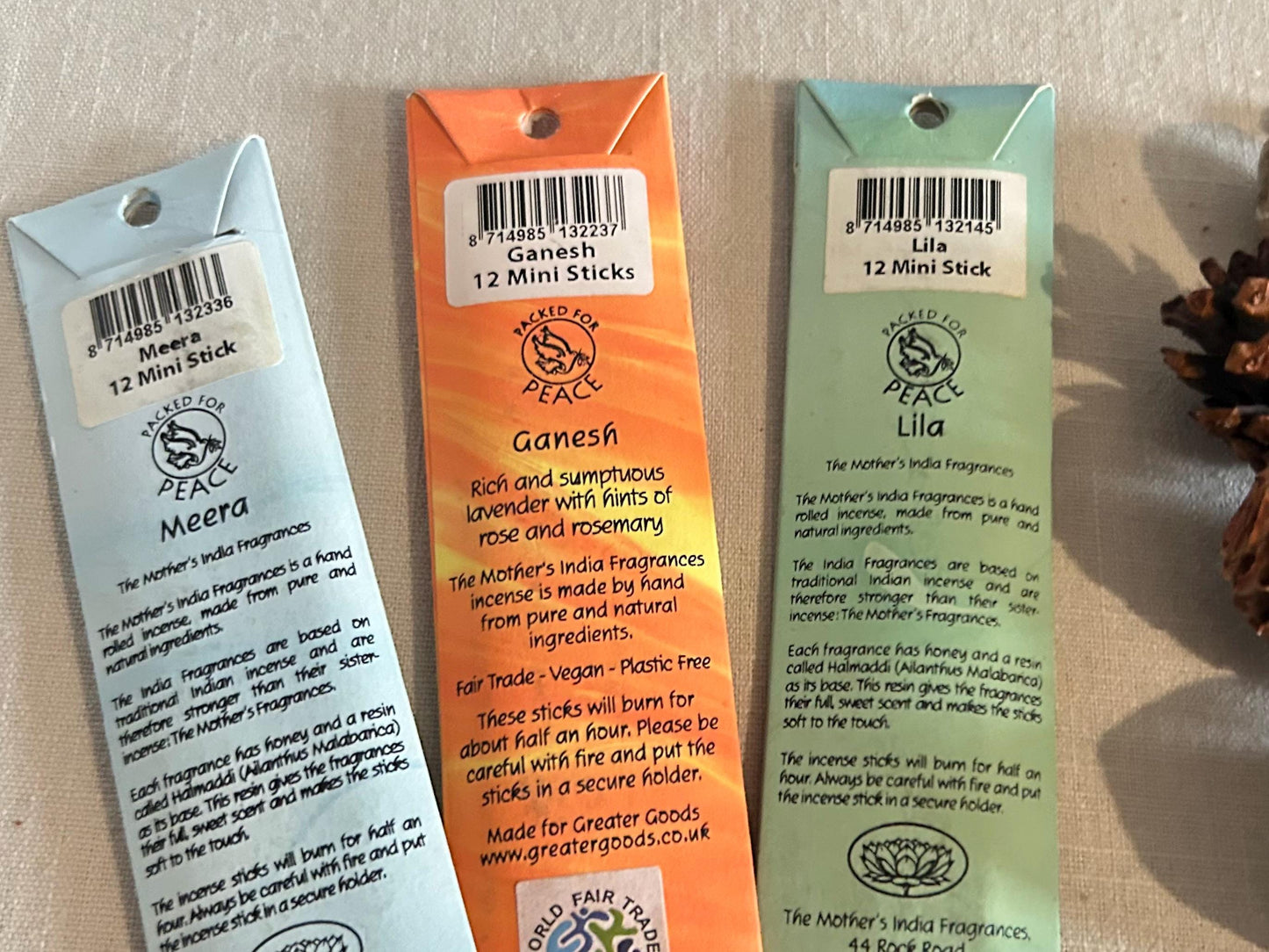 Gold Oyster Shell Incense Burner. Sea Shell Decorative Holder for Home.