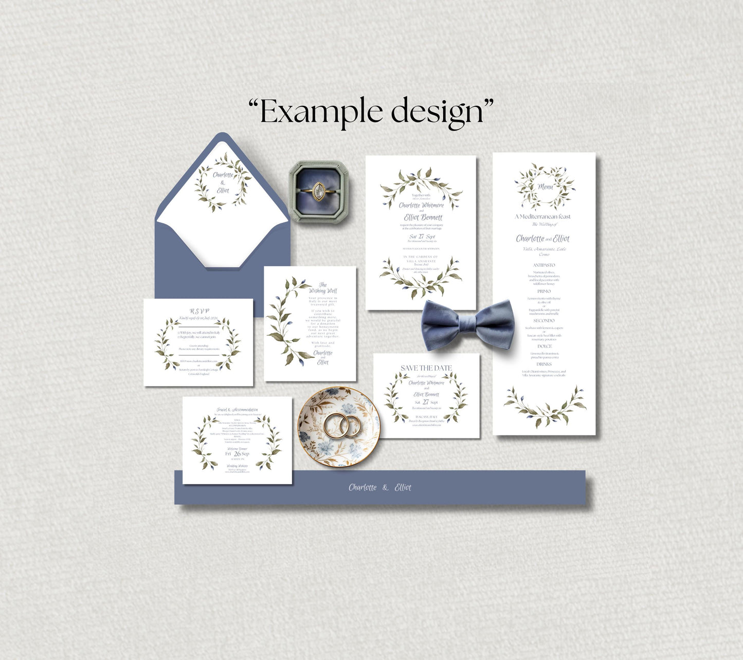 Invitation Completion service for One Digital Suite. We Edit,  For You To Print.