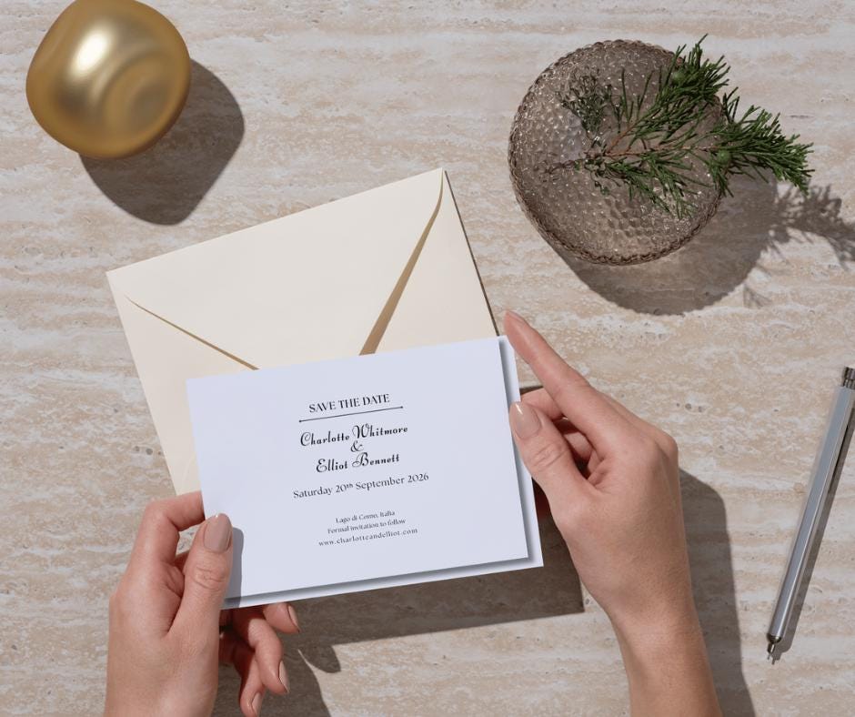 Old Money Wedding Stationery Bundle. Elegant Ceremony Signs, Luxury Canva Templates. Complete Celebration Set.